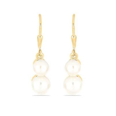 BUY 925 SILVER NATURAL WHITE FRESHWATER PEARL GEMSTONE EARRING